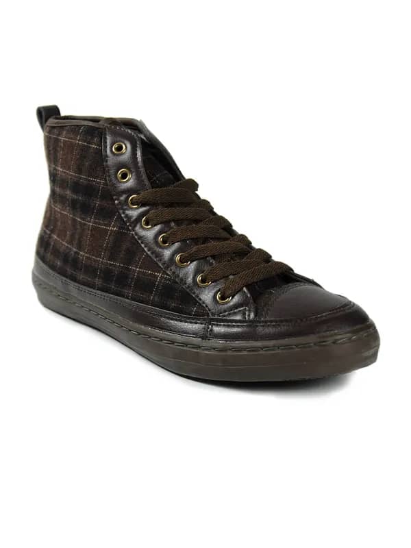 United Colors Of Benetton Men Cboar Brown Casual Shoes
