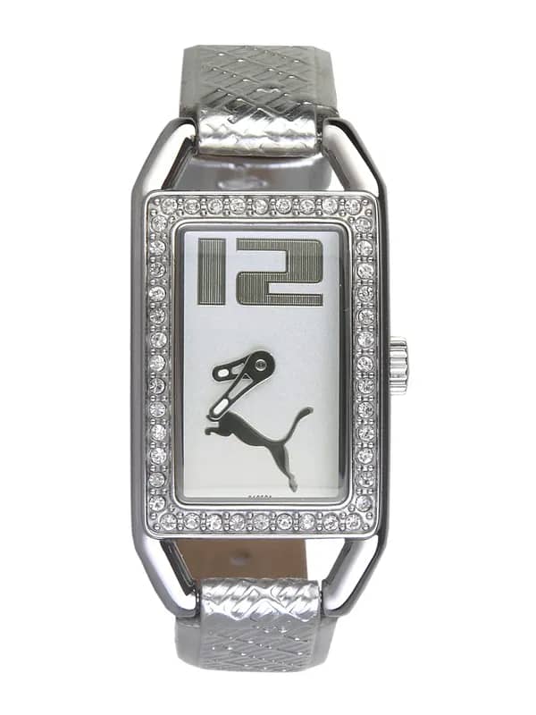 Puma Women Pure Pliancy 258 White Watches