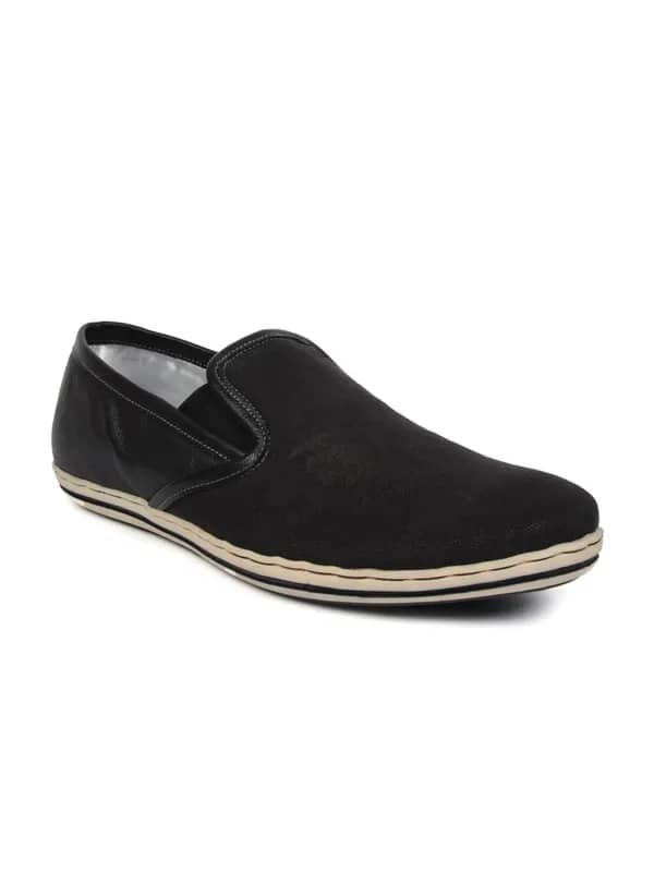 Carlton London Men Casual Black Casual Shoes