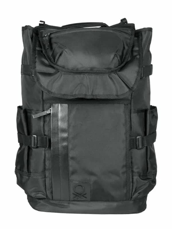 United Colors of Benetton Men Travel Black Bags