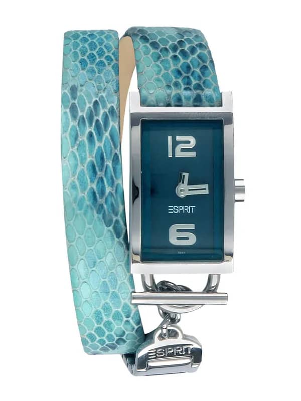Esprit Women Snake Turqouise Steel Watches