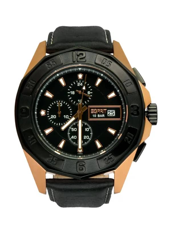 Esprit Men Rosegold Legacy Copper Watches