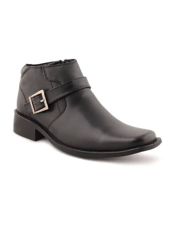Franco Leone Men Formal Black Formal Shoes