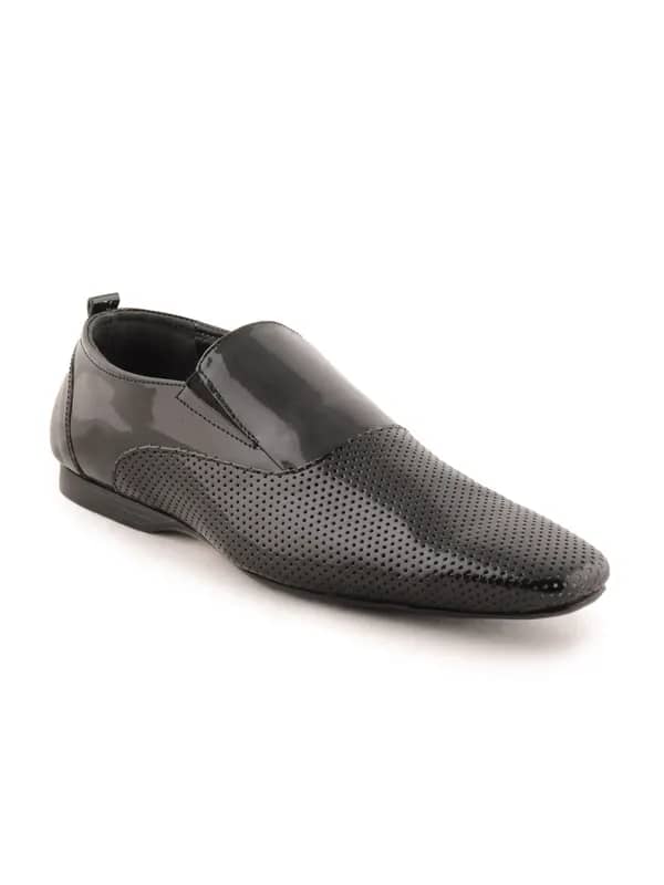 Franco Leone Men Formal Black Formal Shoes