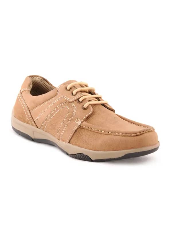 Red Tape Men Beige Shoes