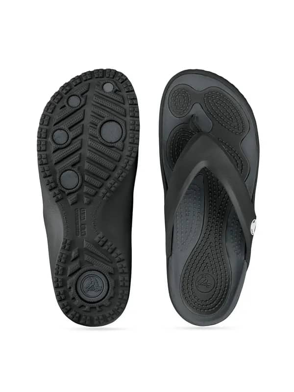 Crocs Men Black Flip-Flops