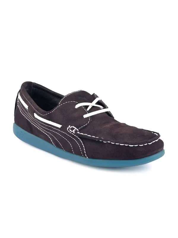 Puma Men Yacht Battleship Brown Casual Shoes