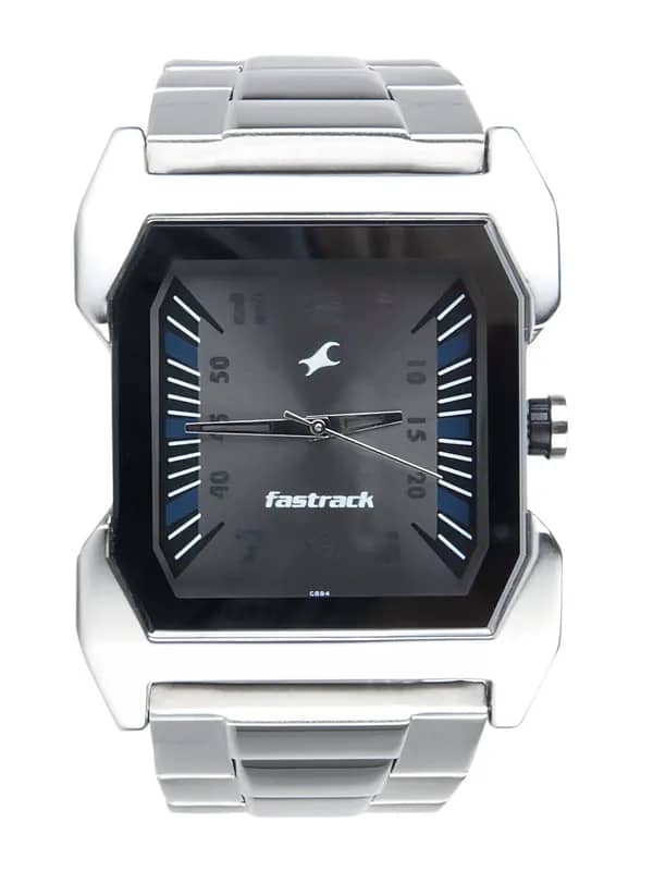 Fastrack Men Broad Strap Steel Watches