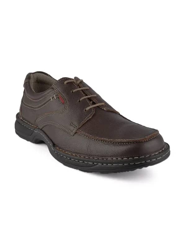Lee Cooper Men Brown Formal Shoes