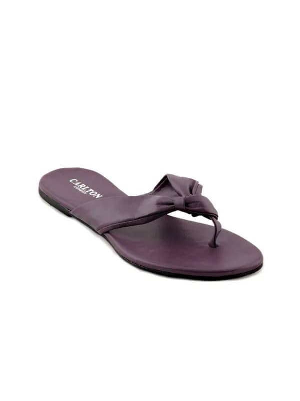 Carlton London Women Casual Purple Flats
