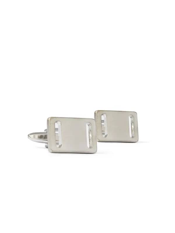 Belmonte Men Formal Steel Cufflinks