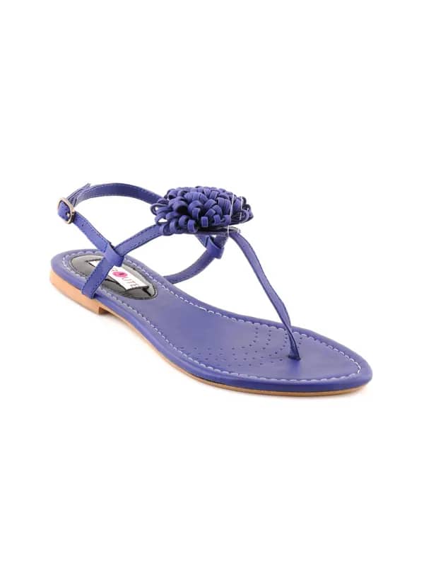 Enroute Women Casual Blue Flats