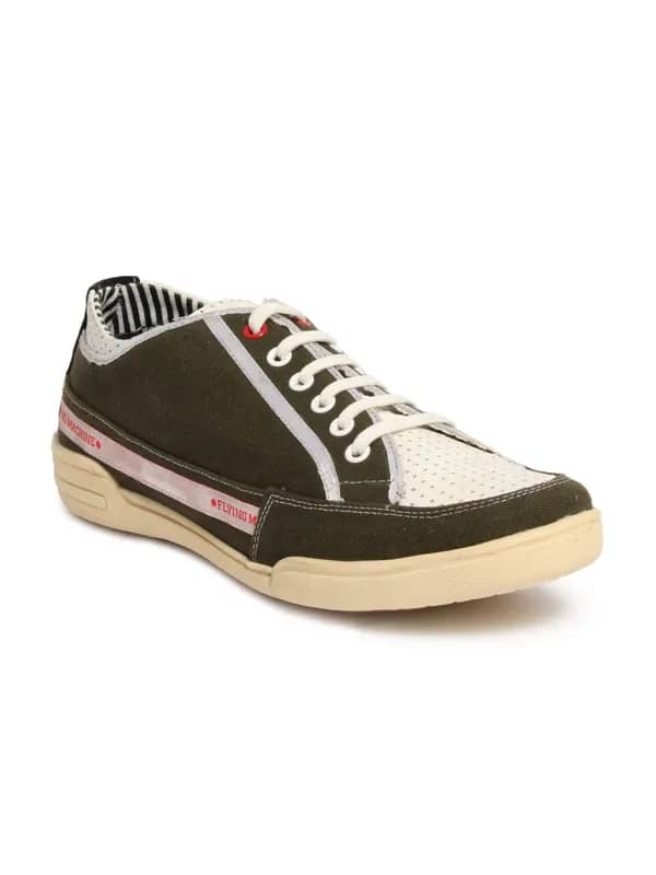 Flying Machine Men Casual Green Casual Shoes