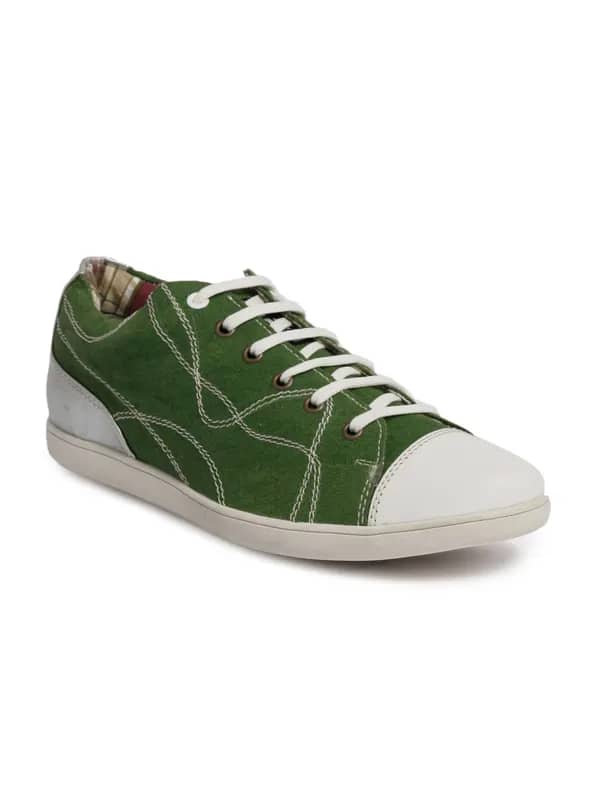 Flying Machine Men Casual Green Casual Shoes