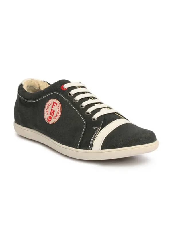 Flying Machine Men Casual Grey Casual Shoes