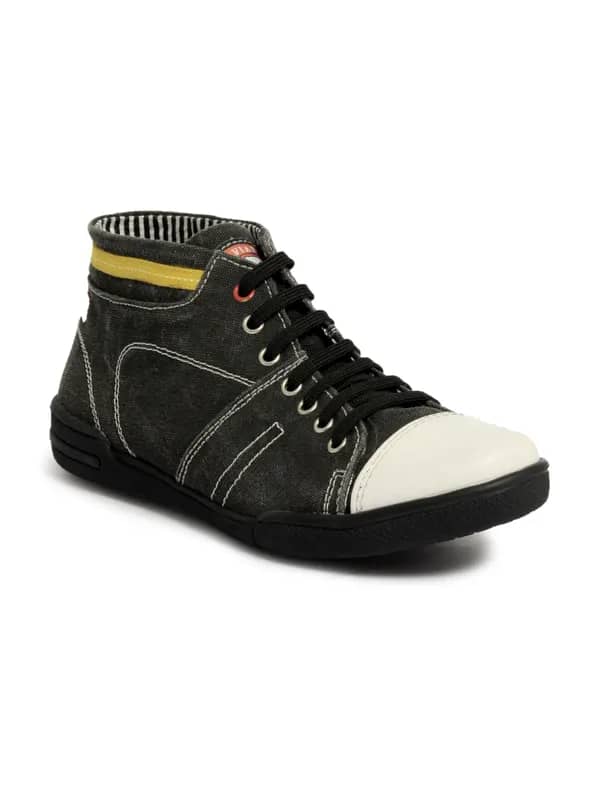 Flying Machine Men Black Casual Shoes