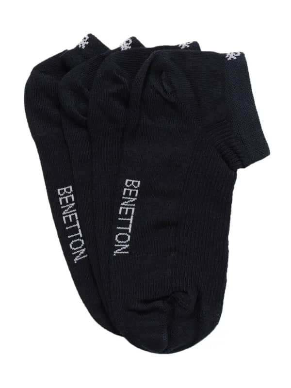 United Colors of Benetton Men Pack of 2 Navy Blue Socks