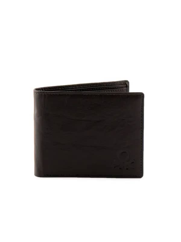 United Colors of Benetton Men Solid Brown Wallets