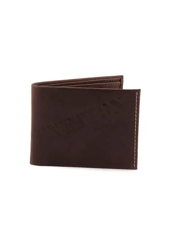 United Colors of Benetton Men Solid Brown Wallets