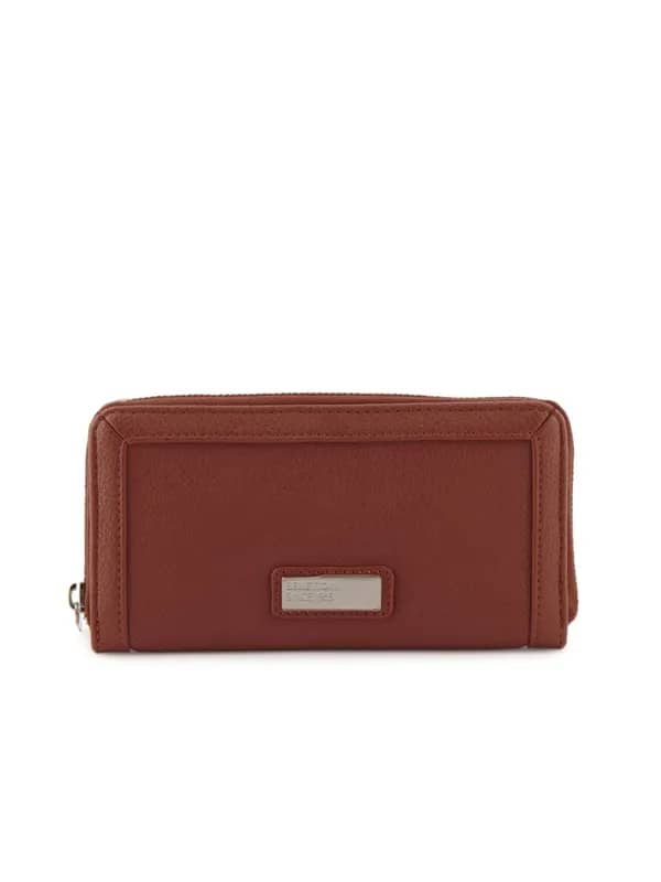 United Colors of Benetton Women Solid Red Wallets
