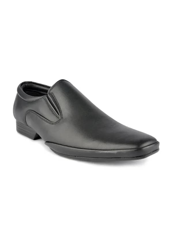 Franco Leone Men Black Formal Shoe