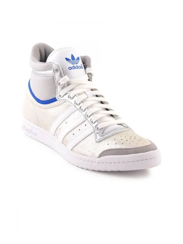 ADIDAS Originals Women Top Ten HI Sleek Silver Casual Shoes