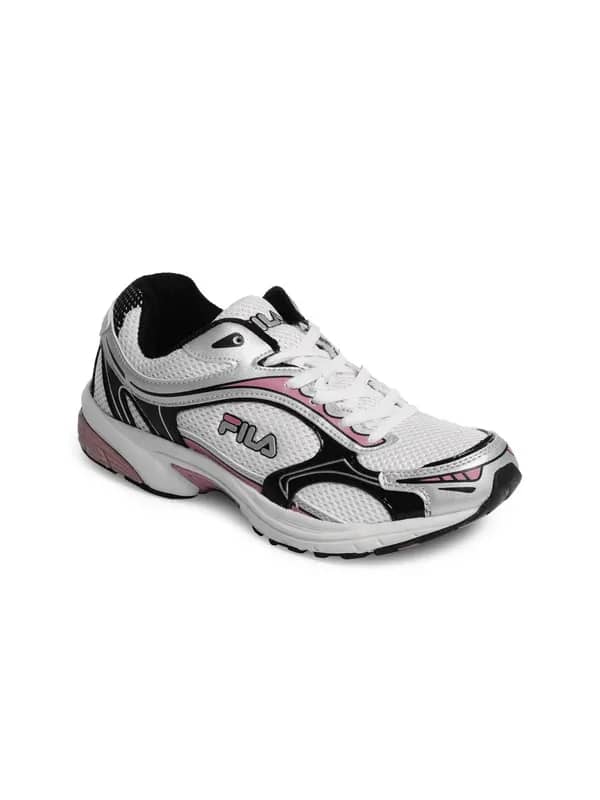 Fila Women Hex II White And Black Sports Shoes