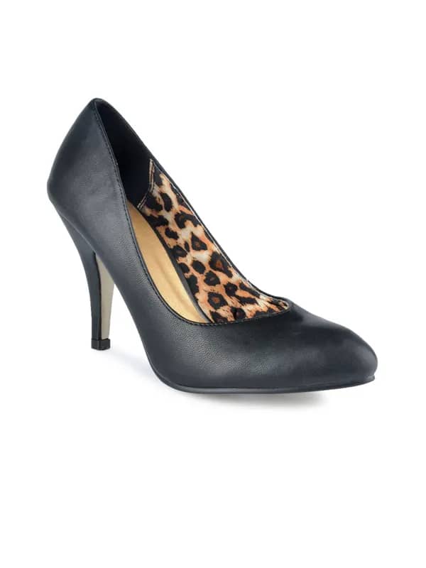 Carlton London Women Casual Black Heels