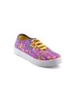 Warner Bros Kids Girls TJ Notebook Canvas Pink Casual Shoes