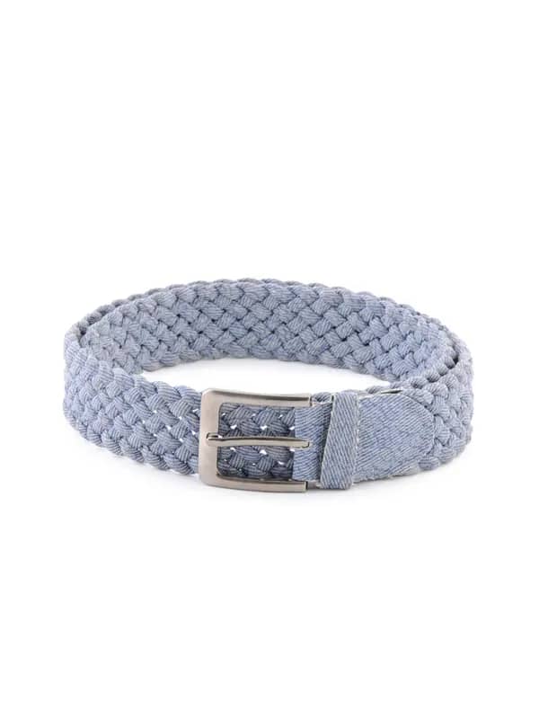 Lino Perros Women Weaved Grey Belt