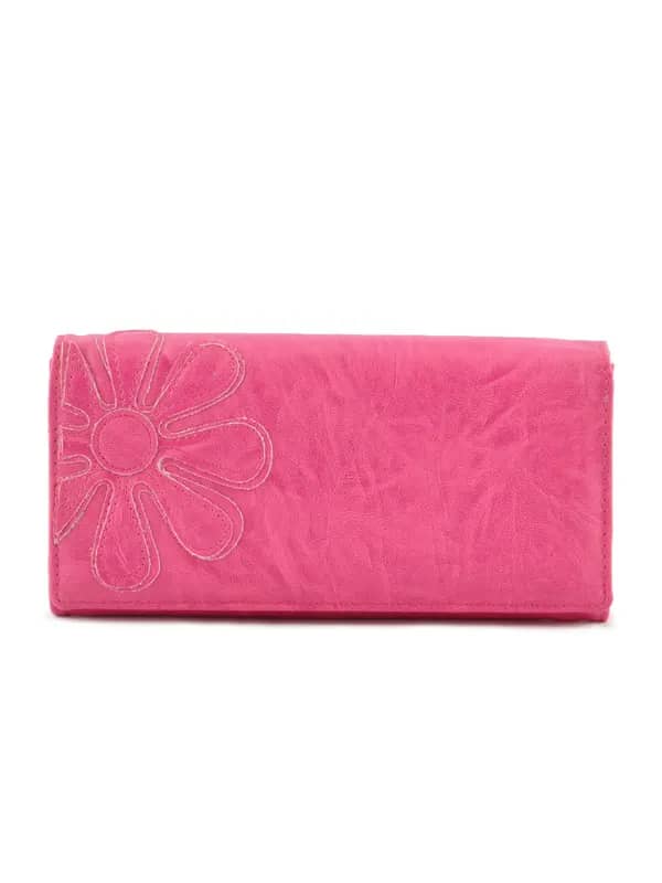 Lino Perros Women Flower Pink Wallet