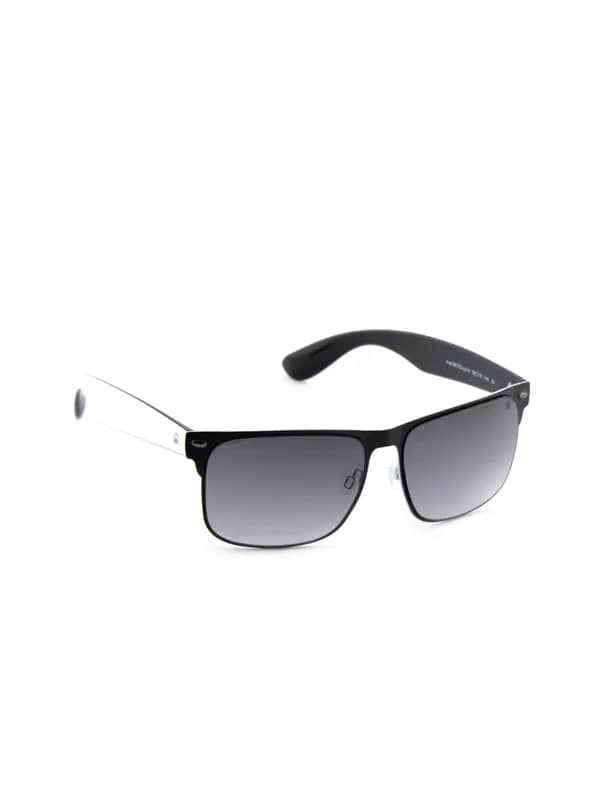United Colors of Benetton Men Funky Eyewear Black Sunglasses