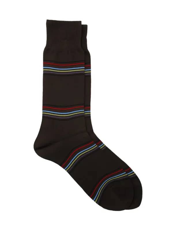 Reid & Taylor Men Stripes Multi Socks
