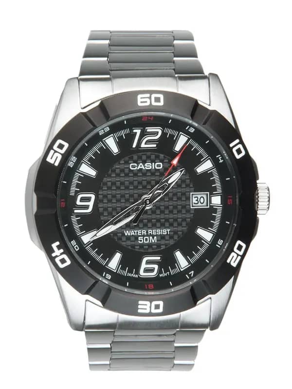 CASIO ENTICER Men Black Dial Analogue Watch A416