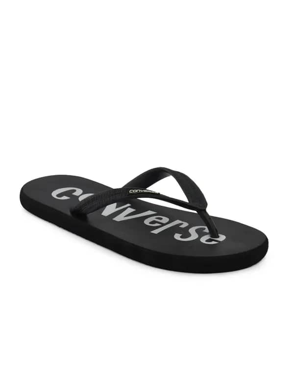 Converse Unisex Casual Black Slipper