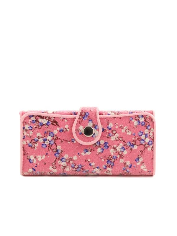 Lino Perros Women Sequin Pink Wallet