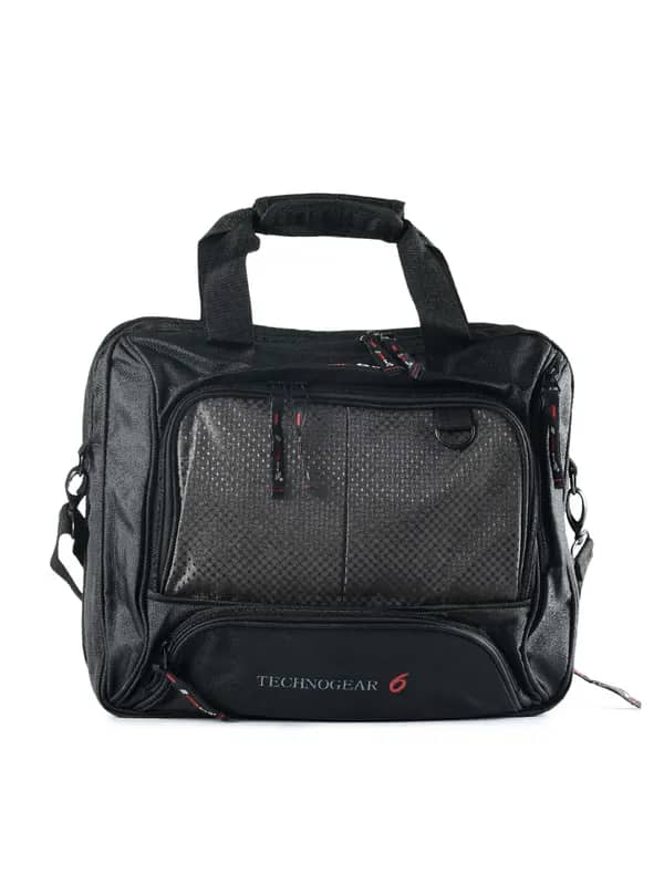 Vital Gear Unisex Black Laptop Bag