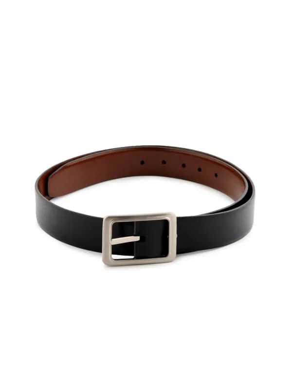 Peter England Men Formal Black Belt