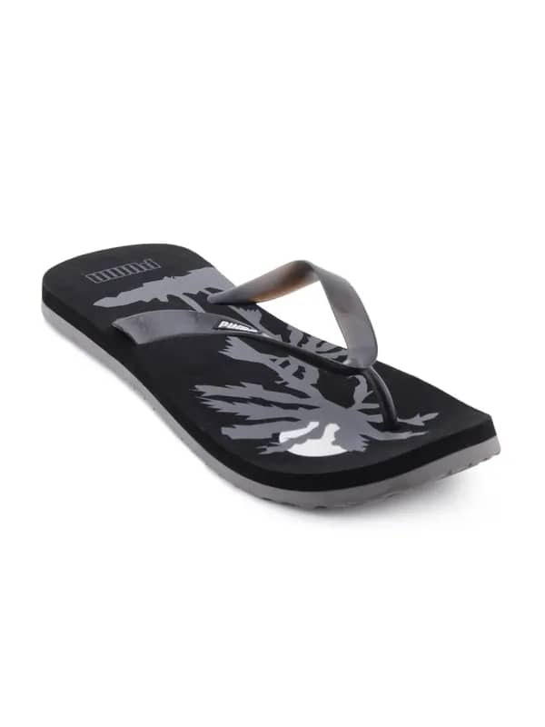 Puma Unisex Black Beach Flip Flops