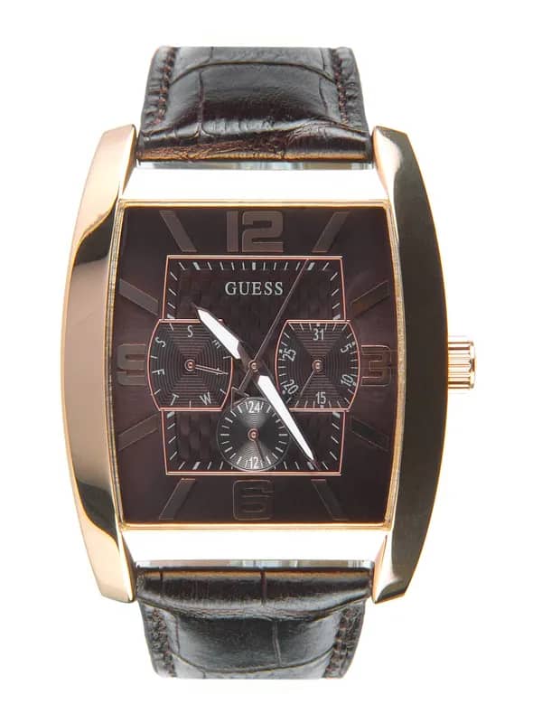 Guess Men Power Broker Copper Watch