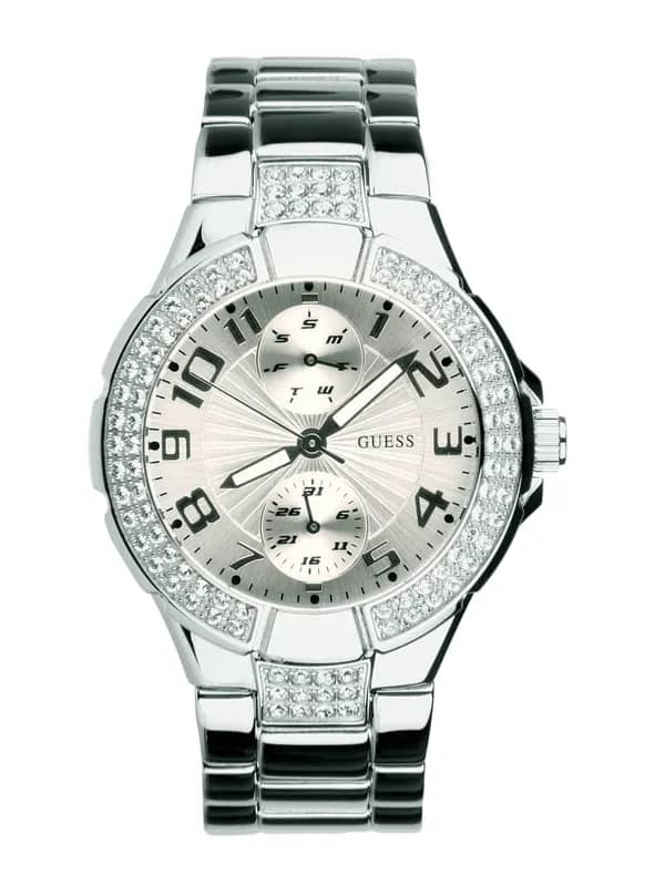 Guess Women Mini Prism Steel Watch