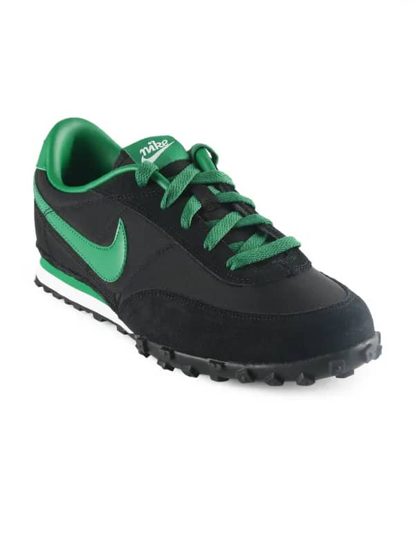 Nike Men Waffle Racer II Black Sports Shoes
