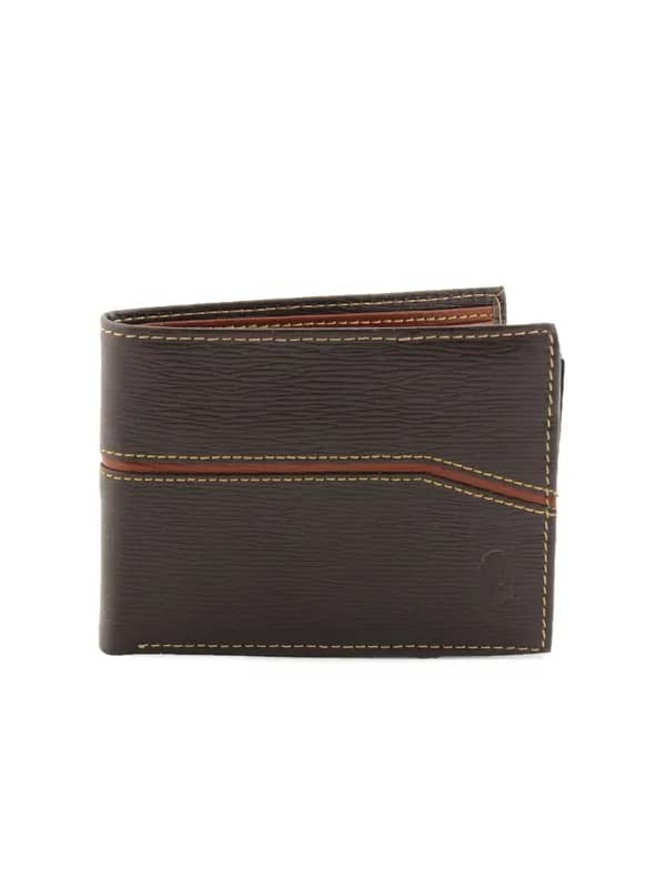 Reid&Taylor Men Solid Brown Wallet