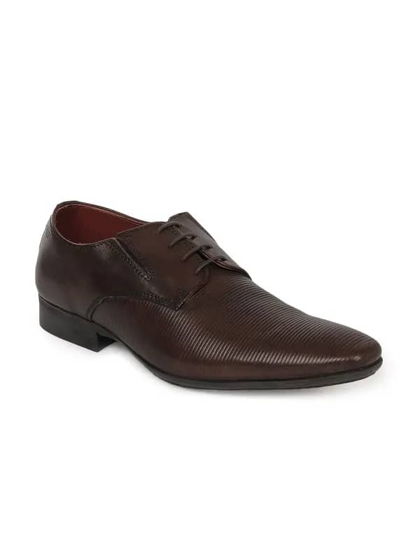 Redtape Men Brown Formal Shoes