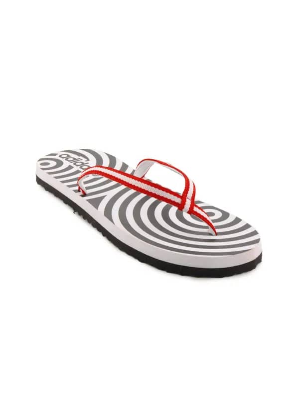 ADIDAS Women Psychedlic White Flip Flops