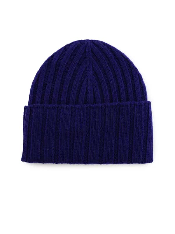 United Colors of Benetton Men Solid Blue Cap