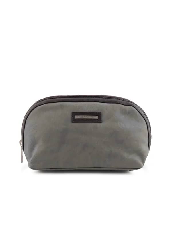 United Colors of Benetton Women Solid Grey Wallets