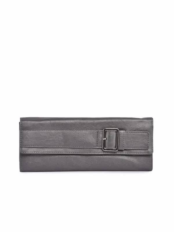 Baggit Women Lamboo Viva Grey Wallet