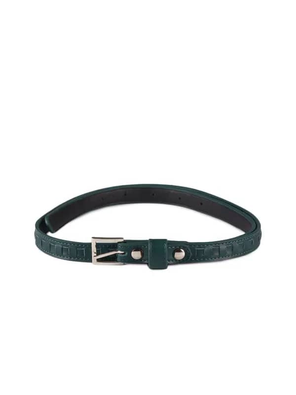 Baggit Women Poppins Doko Teal Blue Belt