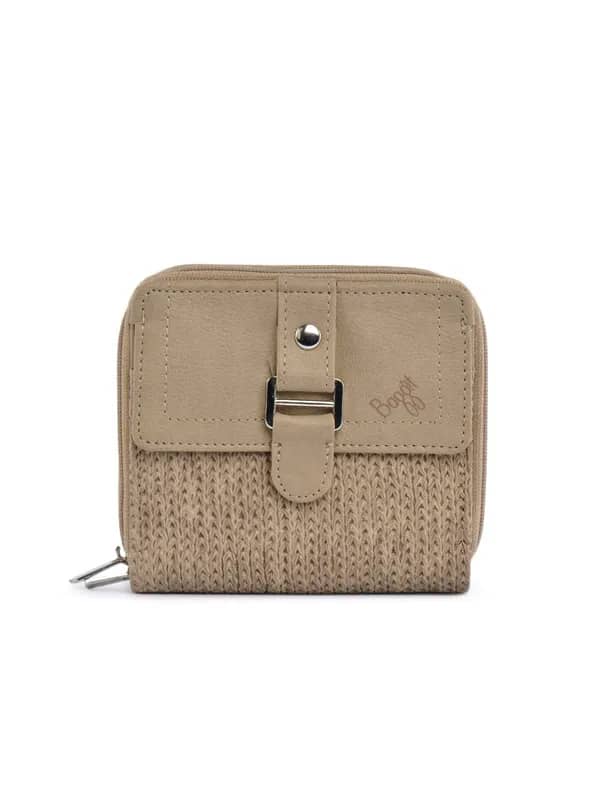 Baggit Women Aer Jhuti Beige Wallet